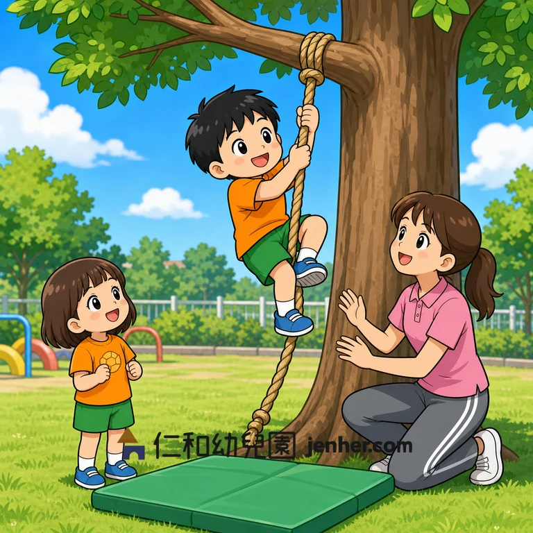 アクティビティ 5-39: 木登りクライミングロープ